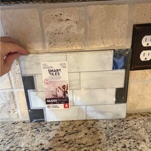 NEW!! 10 PACKS (4 in a pack): Smart Tiles Gloss Finish Wall Tiles
